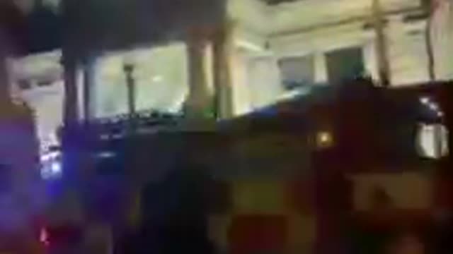 Freemason Lodge in Dublin is on FIRE