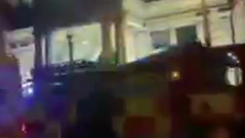 Freemason Lodge in Dublin is on FIRE