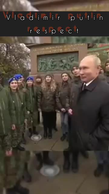 Vladimir putin respect