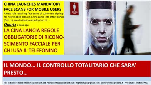 Cina: riconoscimento facciale per chi usa il cellulare!