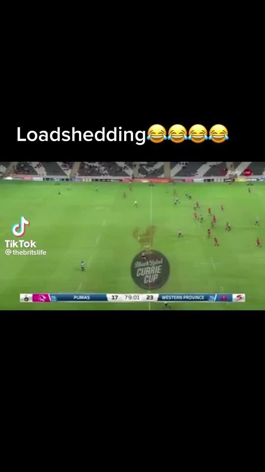 TikTok "LOADSHEDDING, LOADSHEDDING"