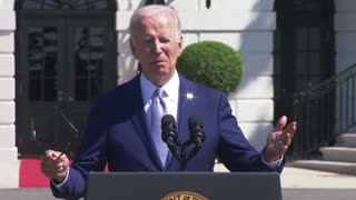 Joe Biden Mumbles and Coughs His Way Through Press Conference on CHIPS Program