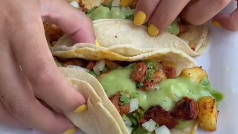 AL PASTOR TACOS at Homemade Taqueria in