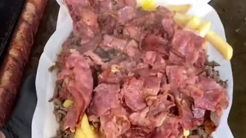 Beef Bacon French Fries Tutorial