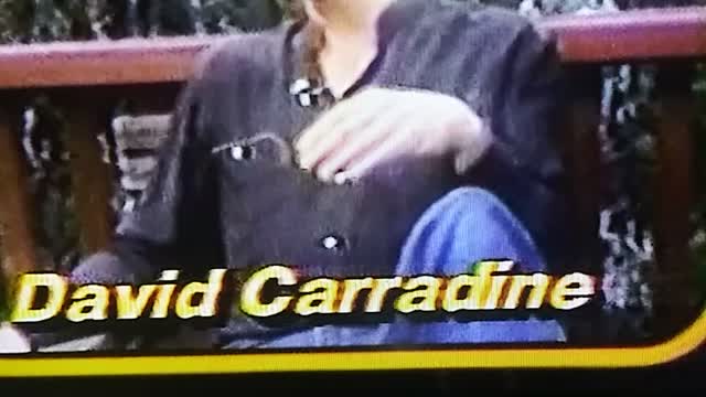 David Carradine Prevents Communism circa '72-73