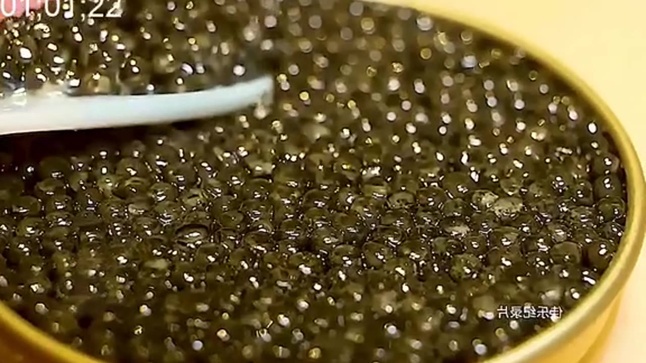 Black gold (sturgeon caviar