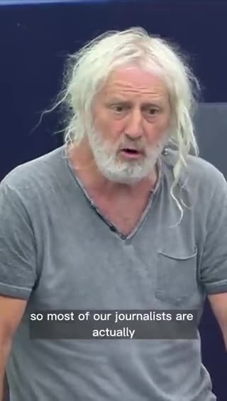 MEP Mick Wallace on the state of mainstream media to the EU parliament.