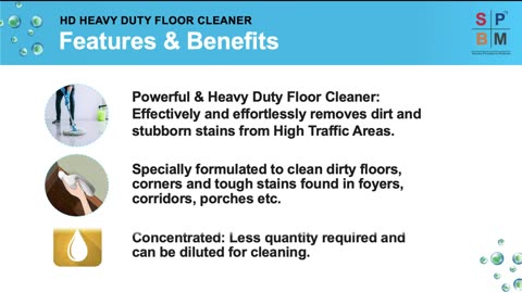 HD Heavy Duty Floor Cleaner