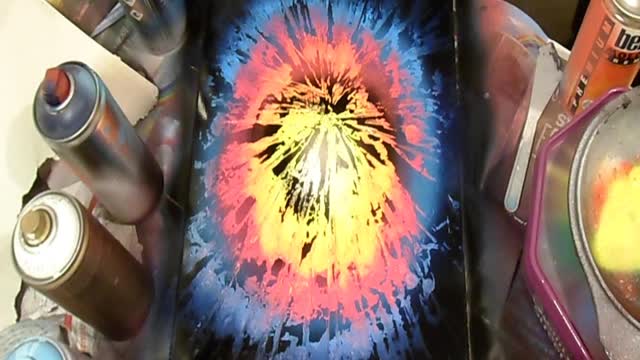 Abstract Nebula - Chamat Spray Art (S02 EP04)