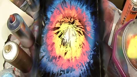 Abstract Nebula - Chamat Spray Art (S02 EP04)