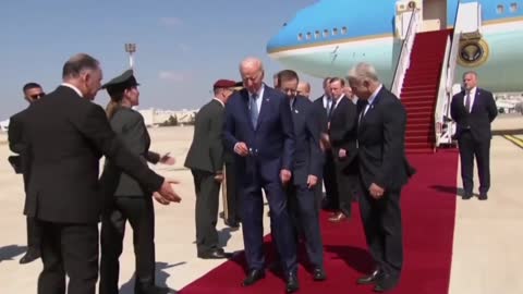 JOE BIDEN in Israel: "What am I doing now?"