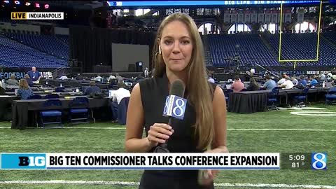 Big Ten Commissioner talks conference expansion