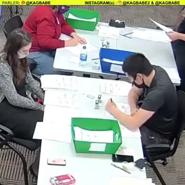 Election voter fraud caught on tape. 2020 presidential election