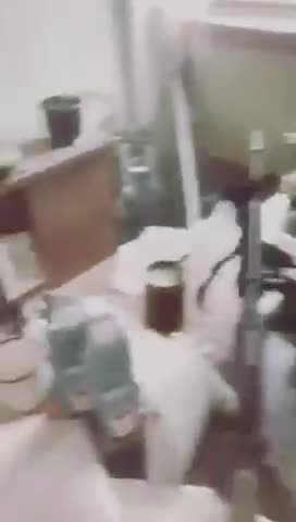 The result of an attack on one of the strongholds of the territorial defense in Kharkov