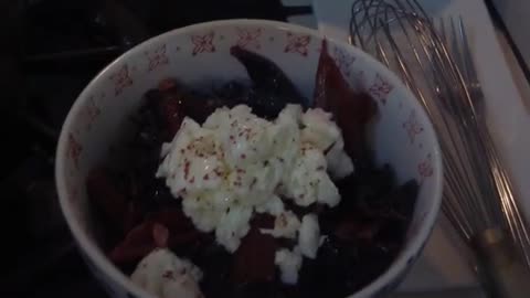 Cooking - Swiss Chard with leftover egg white