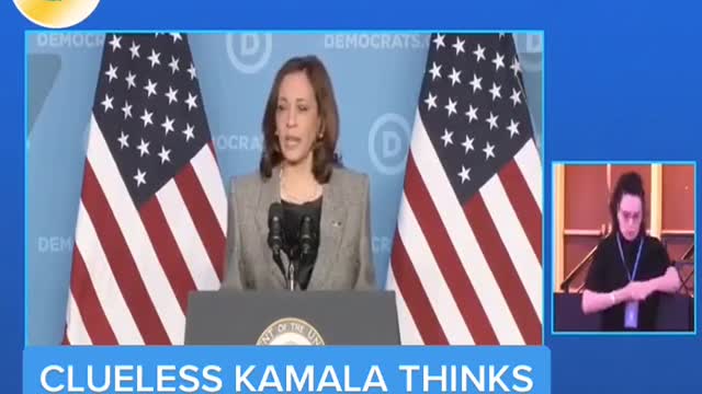 CLUELESS Kamala Thinks Ukraine Is Part Of NATO