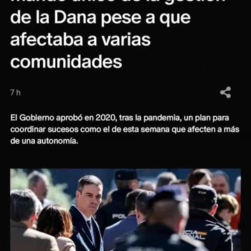 #Moncloa rechazó asumir el mando único de la gestión de la #Dana