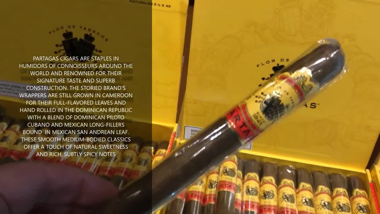 PARTAGAS CIGARS at MILANTOBACCO.COM