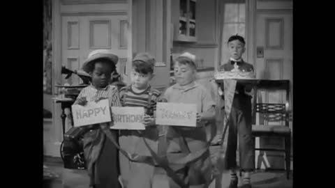 Happy Birthday from Alfalfa - 1938