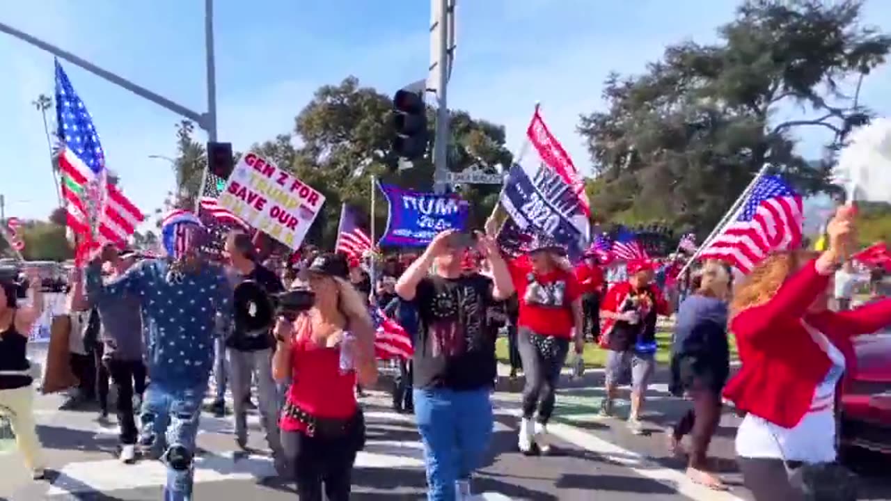 EVEN CALI LOVES TRUMP!😍😍