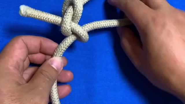 How to Tie the knotting skills in life, you can learn at a glance #90
