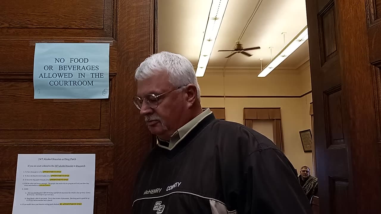 The sheriff of McHenry county ND asking me for my personal information