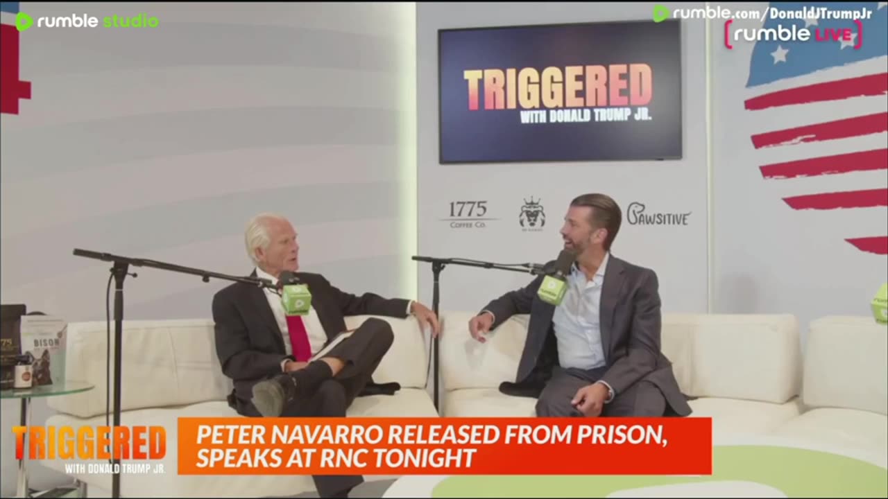 Peter Navarro released from prison, heads straight to the RNC, Exclusive Interview