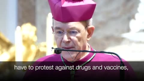 Bishop Athanasius Schneider preaching in Vienna Karlskirche 21.06.2021 with english subtitles