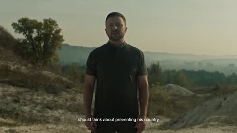 Zelensky appears in Independence Day video purportedly film