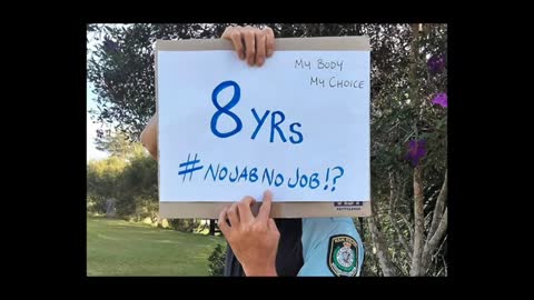 Australian government employees, message their government and the world