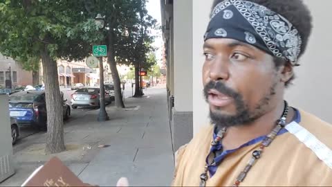 ISRAELITE IN SACRAMENTO: 9/2/22 STREET SPEAKING