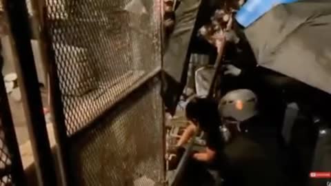 PEACEFUL PROTESTERS?