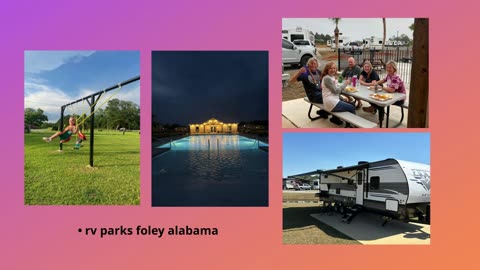 rv parks foley alabama