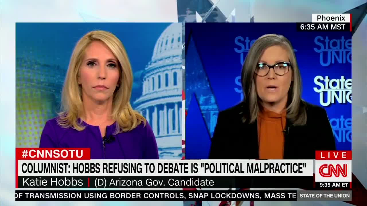 Why is Arizona Democrat Katie Hobbs afraid to debate Kari Lake?