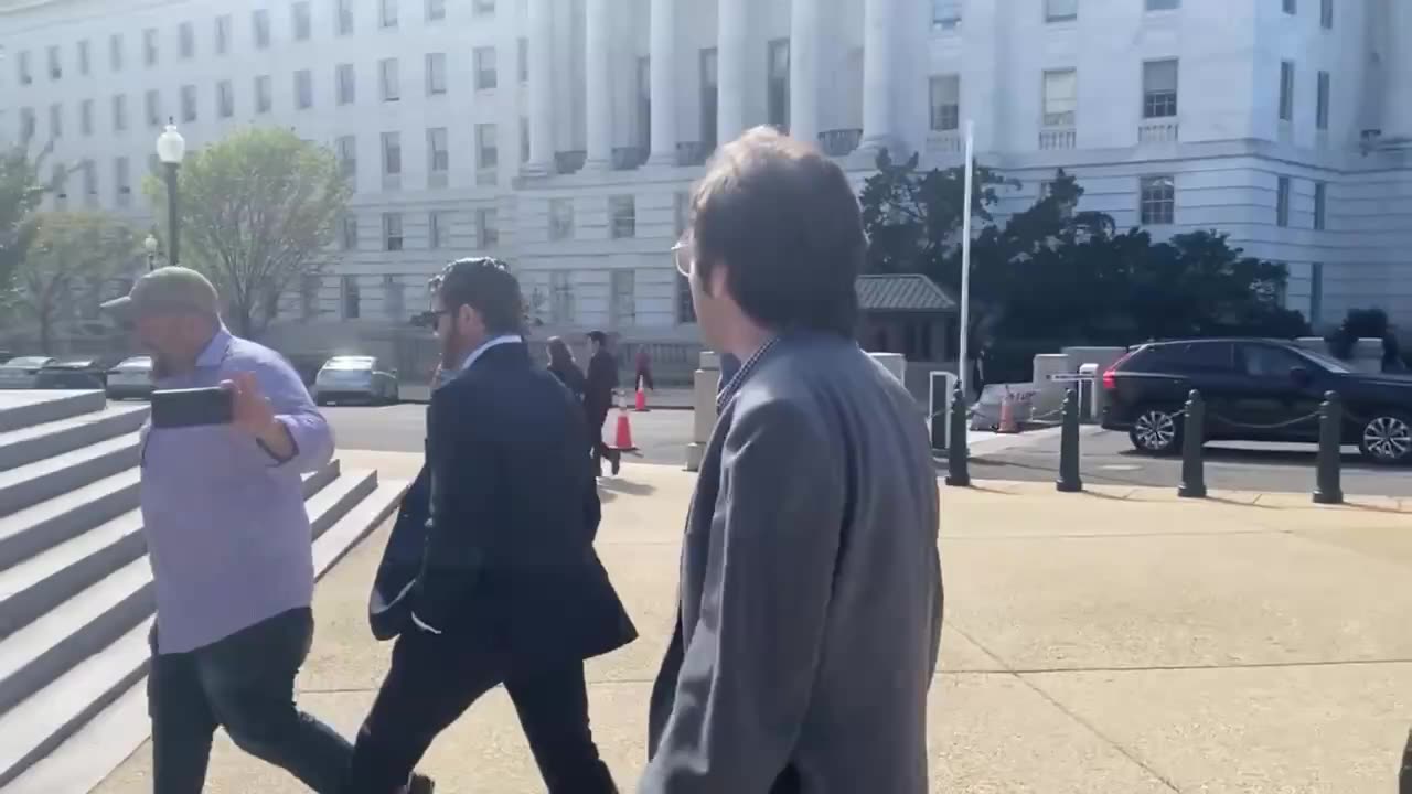 Dan Crenshaw caught on camera trying to TRIP REPORTER when asked why he supports war..