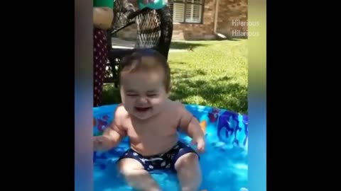 HILARIOUS BABY REACTION 2