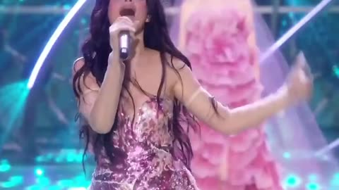 camila cabello performing i luv it at elie saab fashion show in saudi arabia