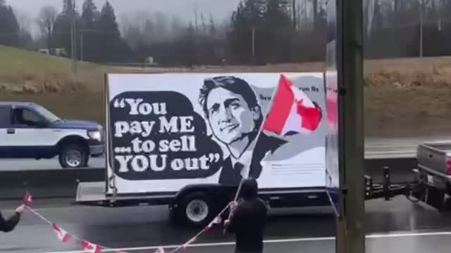 Natzi Trudeau - Pfizer "You pay me...to sell YOU out"