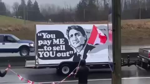 Natzi Trudeau - Pfizer "You pay me...to sell YOU out"