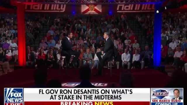 Hannity with Governor Ron DeSantis 10-27-22