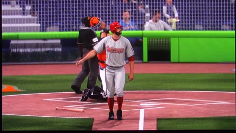 MLB The Show: Arizona Diamondbacks vs Miami Marlins (S16 G121 Hulse 2 HRs)