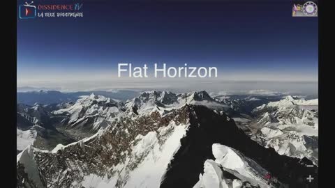 L'horizon à 360° depuis le sommet de l'Everest