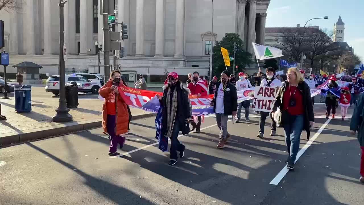 Chinese American Alliance for Trump Rally -3 12/12/2020