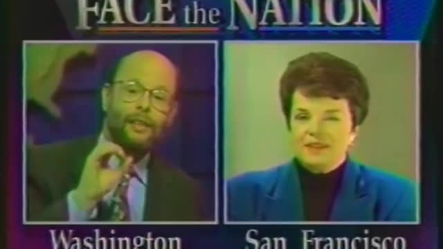 Dianne Feinstein, 1994, talks about costs of illegal immigration