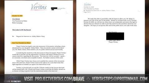 ASHLEY BIDEN: "I am Ashley Biden. It is my stuff."