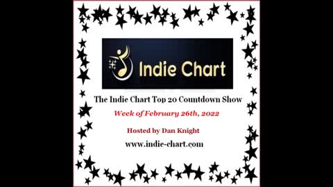 Indie Top 20 Country Countdown Show for Feb. 26th, 2022