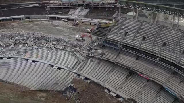 San Diego Stadium Demo 2/1/21