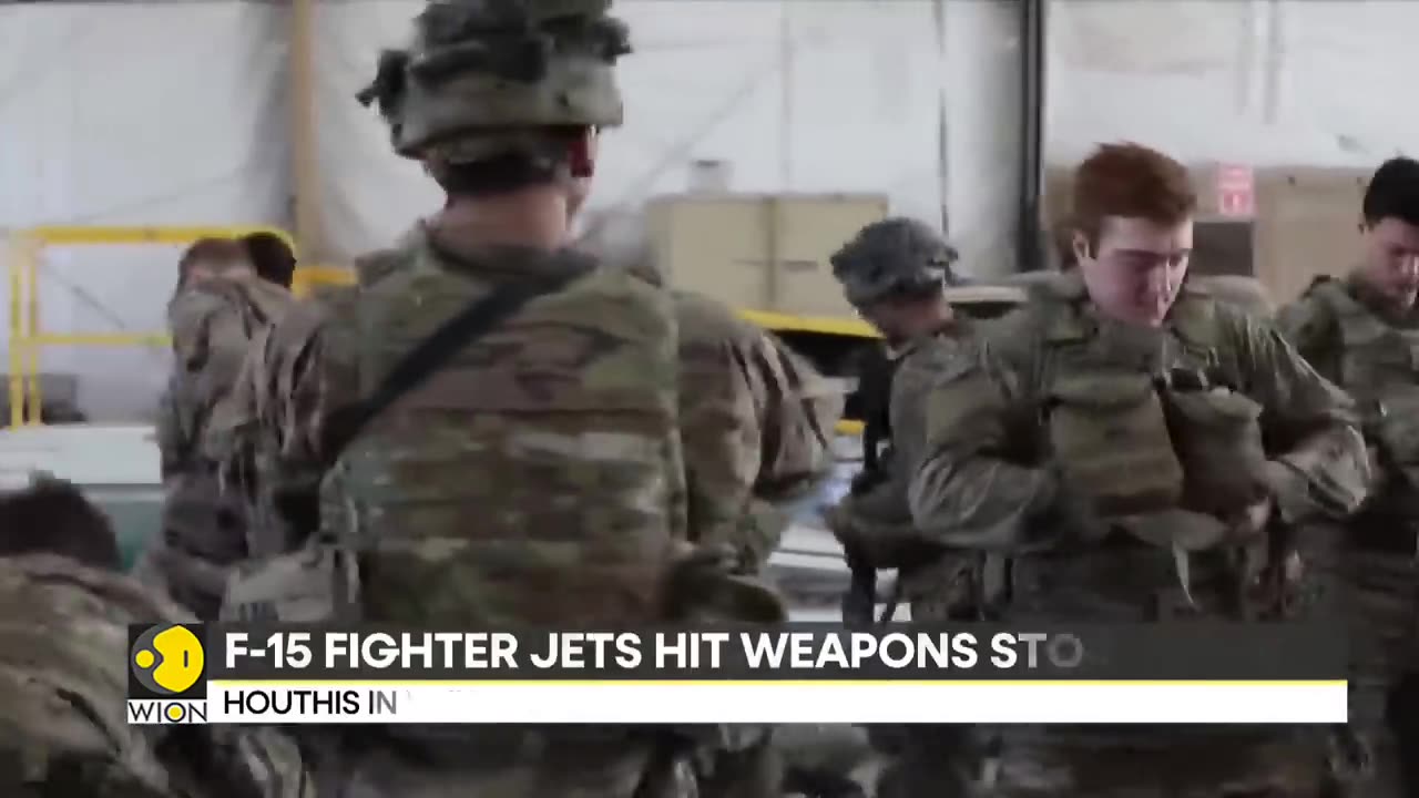 Surge in attacks on US troops in West Asia, F-15 fighter jets hit weapons storage site _ WION