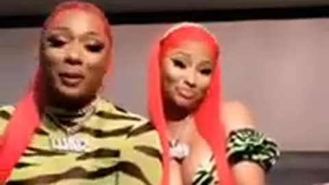 Megan Thee Stallion And Nicki Minaj Twerking