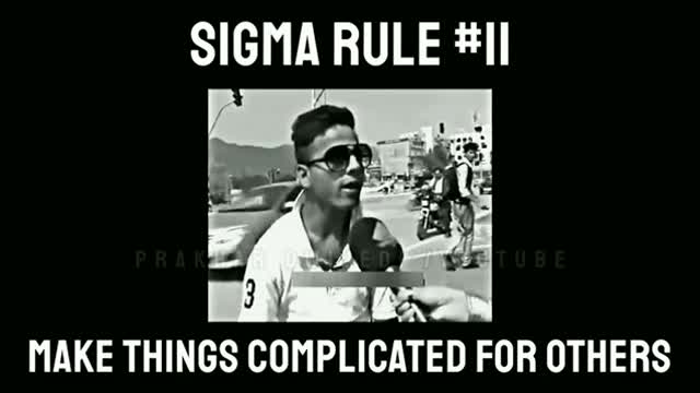 Indian sigma rule